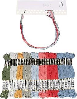 Kit de broderie de nappe Folklore Anchor Maia AI07132, 55 par 94-1/2 pouces