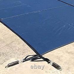 Kit de protection pour couverture de piscine de 2 pièces avec ancrages de printemps