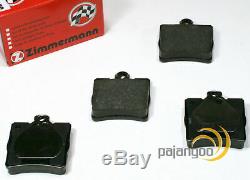 Mercedes Clk C209 Zimmermann Brake Kit Logs Spritzbleche Pour Arrière