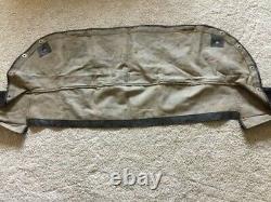 Mgb 1971-1980 Cabriolet Top Boot Cover Withseat Belt Anchor Used (like New) Oem