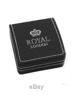 Royal London Ouverture Plain Couvre Montre De Poche Mens Mécanique New 90019-01 £ 299
